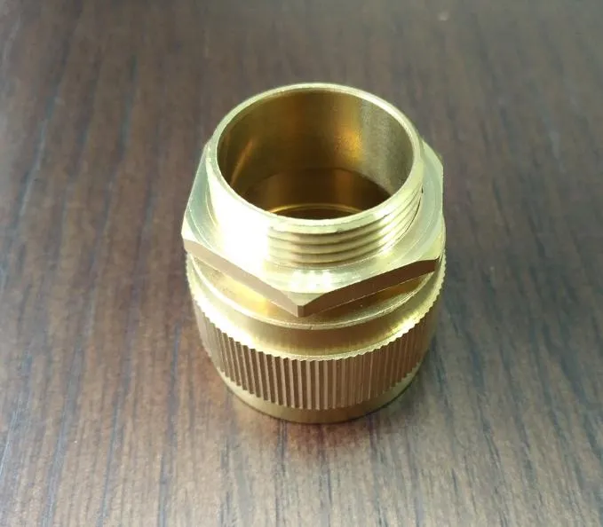 Conector de bronze niquelar chapeado ou nenhum