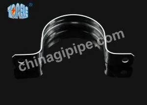 UL certificado cinta EMT dois-furo galvanizado aço grampo Clamp eletroduto encaixes