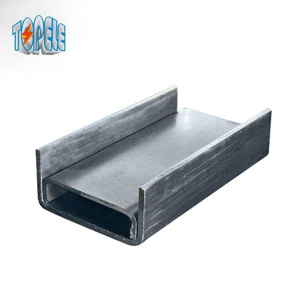 Canal U galvanizado pré-galvanizado