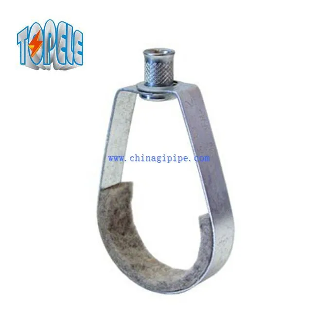 Gancho de feltro de banda giratória