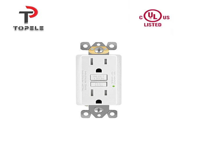 GFCI 20a Tamper / Receptáculo de Autoteste à Prova de Intempéries